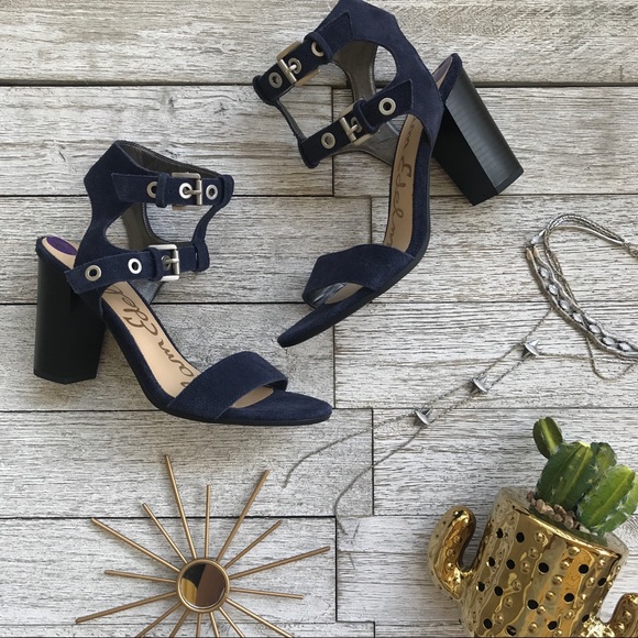 Sam Edelman Shoes - Sam Edelman suede strappy heels